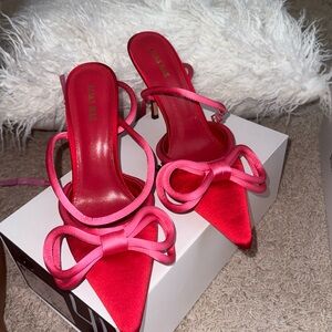 BRAND NEW Red & Pink Heels Size 10